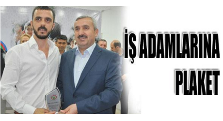 İş Adamlarına Plaket<BR>(Bizim Kocaeli, 20.07.2014)